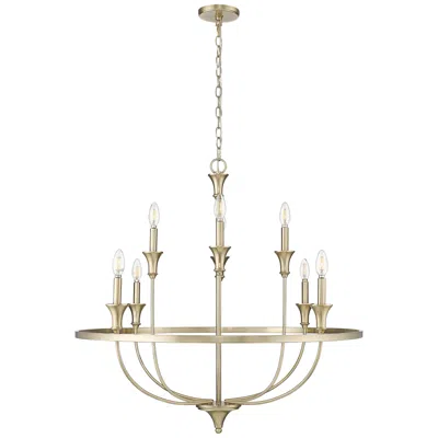 Millennium Lighting Millennium Emery Chandelier Ceiling Light Modern Gold
