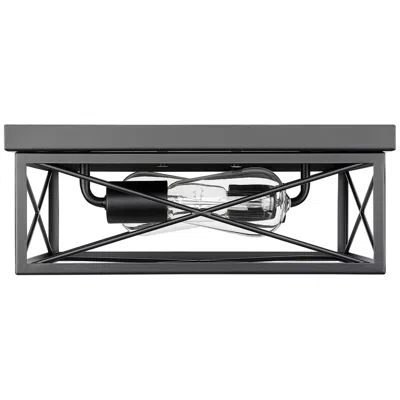 Millennium Lighting Millennium  Flushmount Ceiling Light Matte Black
