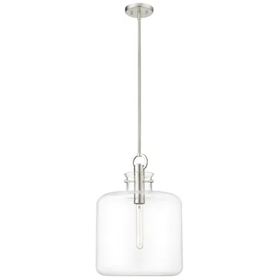 Millennium Lighting Millennium Hayloft Pendant Light Brushed Nickel