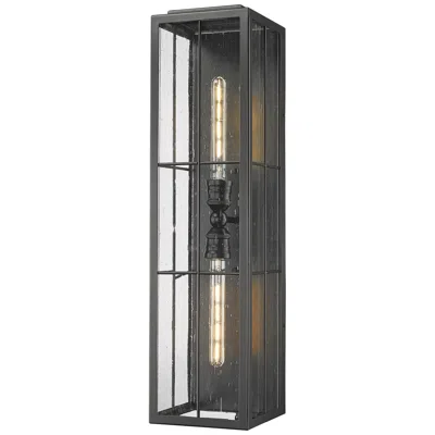 Millennium Lighting Millennium Jaxson Outdoor Wall Sconce  Black