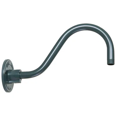 Millennium Lighting Millennium R Series 14.75" Satin Green Goose Neck Accessory In Blue