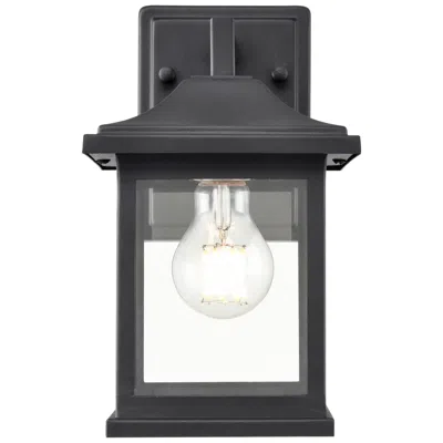 Millennium Lighting Millennium Southgate 1-light 10" Textured Black Outdoor Wall Sconce