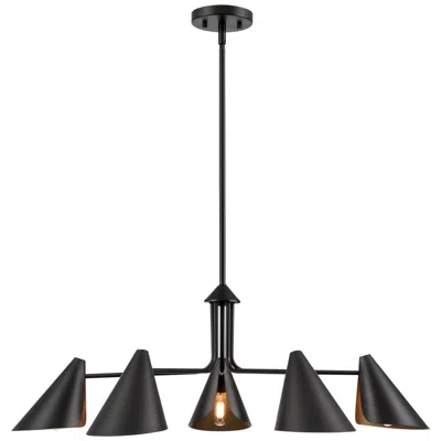 Millennium Lighting Millennium Warhol Chandelier Ceiling Light Matte Black