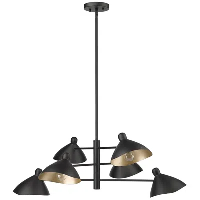 Millennium Lighting Millennium Warhol Chandelier Ceiling Light Matte Black