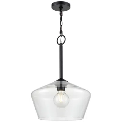 Millennium Lighting Morbelle 1-light Pendant In Matte Black