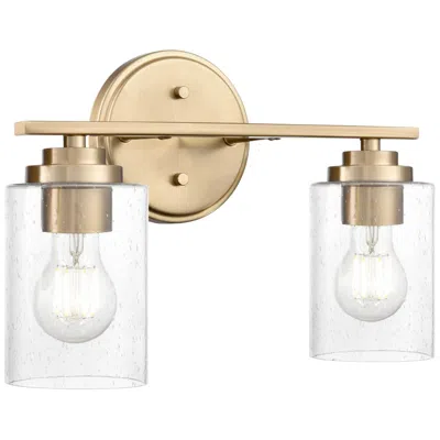Millennium Lighting Moven 14.25" Wide 2-light Vanity In Modern Gold