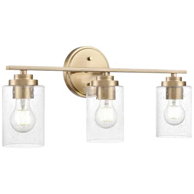 Millennium Lighting Moven 22" Wide 3-light Vanity In Modern Gold