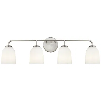 Millennium Lighting Norah 4-light Vanity Light In Brushed Nickel