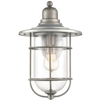 Millennium Lighting Olive 15 3/4" High Galvanized Steel Outdoor Wall Light