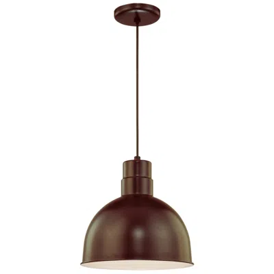 Millennium Lighting R Series 1 Light 12" Cord Hung Deep Shade Bronze