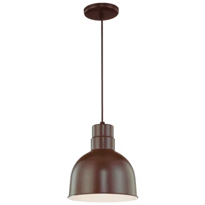 Millennium Lighting R Series 1-light Cord Hung Pendant In Bronze