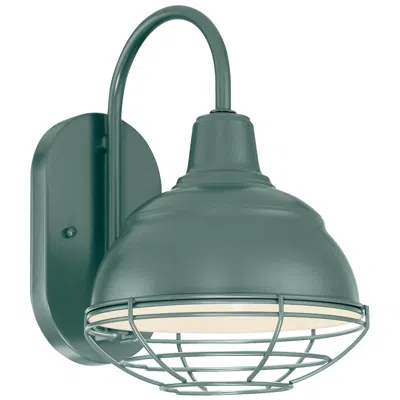 Millennium Lighting R Series 1-light Outdoor Wall Sconce In Satin Green
