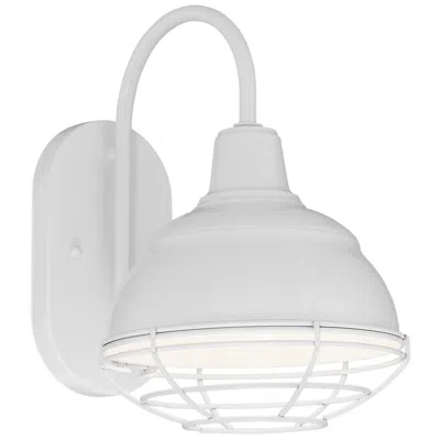 Millennium Lighting R-series 11 3/4" High White Outdoor Wall Light