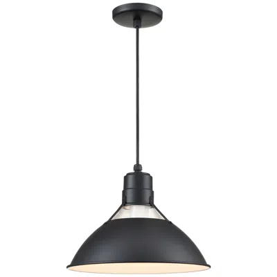 Millennium Lighting R-series 13" Wide Satin Black Pendant Light