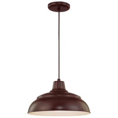 Millennium Lighting R-series 14" Wide Architectural Bronze Pendant Light
