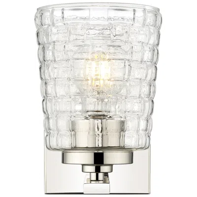 Millennium Lighting Saben 1-light Indoor Wall Sconce In Polished Nickel