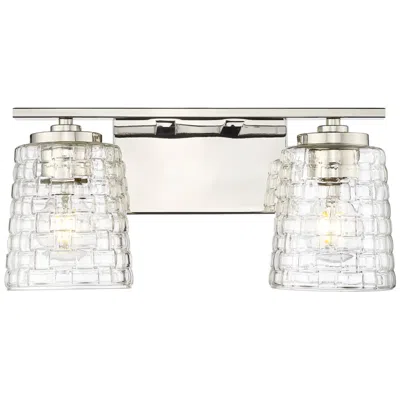 Millennium Lighting Saben 2-light Vanity Light In Polished Nickel