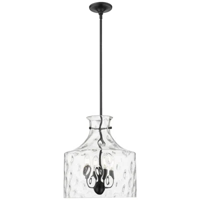 Millennium Lighting Santorini 4-light Pendant In Matte Black