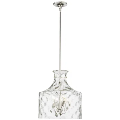 Millennium Lighting Santorini 4-light Pendant In Polished Nickel