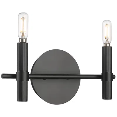 Millennium Lighting Skyva 6" High 2-light Vanity In Matte Black