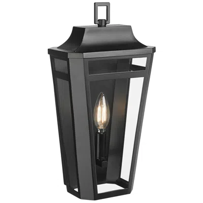 Millennium Lighting Sumerlin 14.5" High 1-light Outdoor Wall Sconce In Powder Coated Black