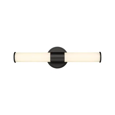 Millennium Lighting Trumann 18" Wide Matte Black Led Bath Light