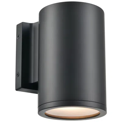 Millennium Lighting Vegas 7" High Matte Black Outdoor Wall Light