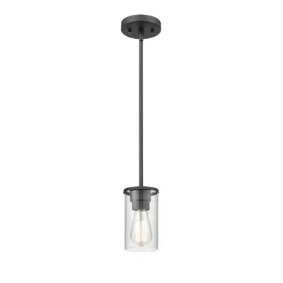 Millennium Lighting Verlana 1 - Light Kitchen Island Bulb Pendant In Matte Black