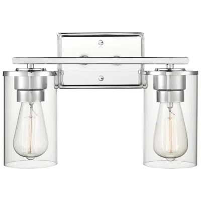 Millennium Lighting Verlana 2 Light Vanity Fixture In Chrome