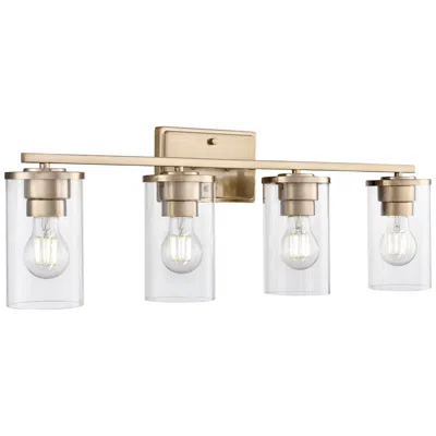 Millennium Lighting Verlana 27.75" Wide 4-light Vanity In Modern Gold