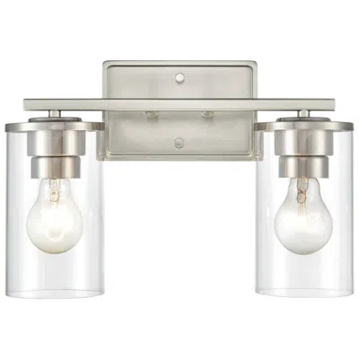 Millennium Lighting Verlana 2-light Vanity Light In Brushed Nickel