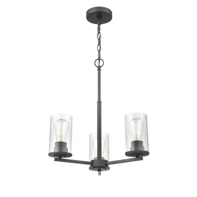 Millennium Lighting Verlana 3 - Light Unique Traditional Chandelier In Matte Black