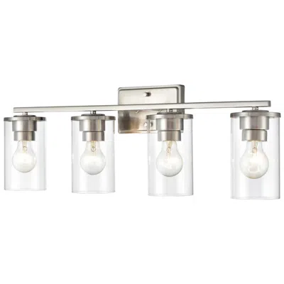 Millennium Lighting Verlana 4 Light Vanity Fixture In Brushed Nickel