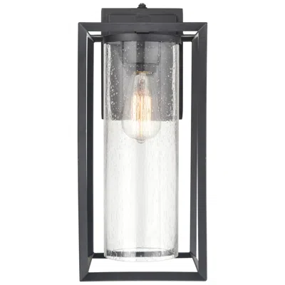 Millennium Lighting Wheatland 17 1/2"h Powder-coated Black Outdoor Wall Light