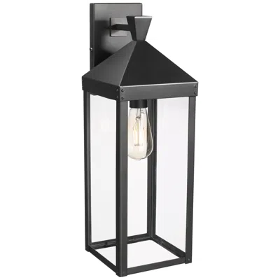 Millennium Lighting Yates 21.75" High 1-light Outdoor Wall Sconce In Powder Coated Black