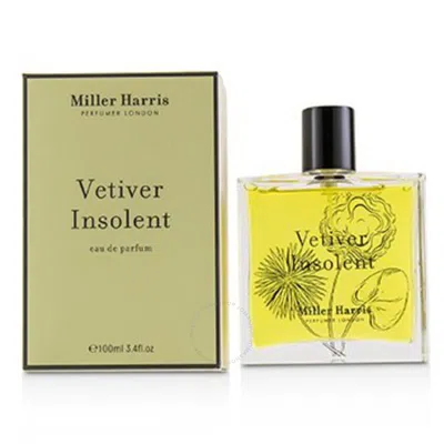Miller Harris Unisex Vetiver Insolent Edp Spray 3.4 oz Fragrances 5051198670013 In Black