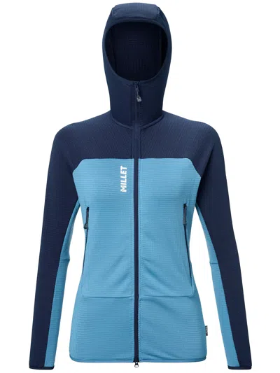 Millet Fusion Grid Hoodie W In Multi