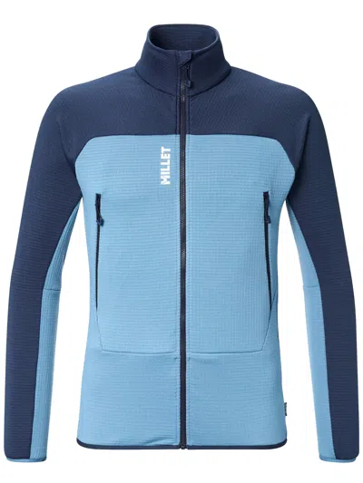 Millet Fusion Grid Jkt M In Blue