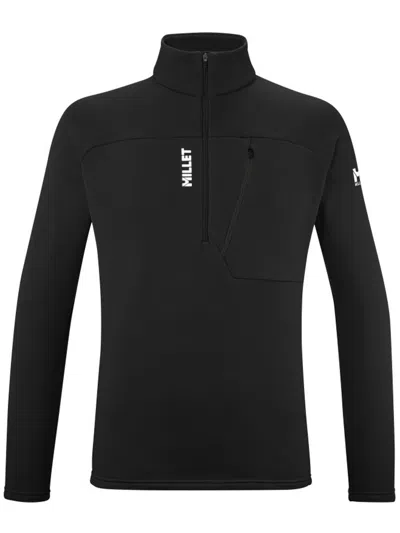 Millet Seneca Fleece Po Zip M In Black