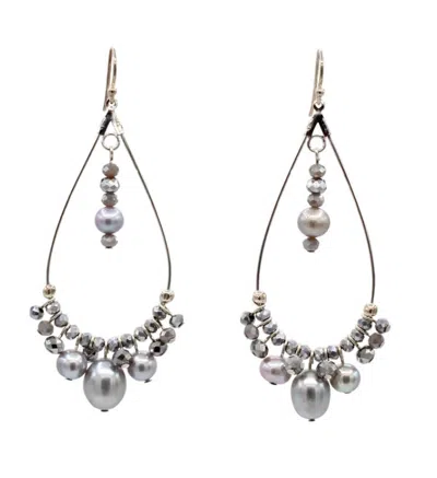 Millianna Inca Earrings In Silver