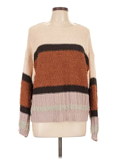 Pre-owned Millibon Pullover Sweater In Brown