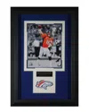 Millionaire Gallery Denver Broncos's Peyton Manning Signed Photo In Blue