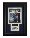 Millionaire Gallery Seahawks's Russell Wilson Signed Si Cover In Blue