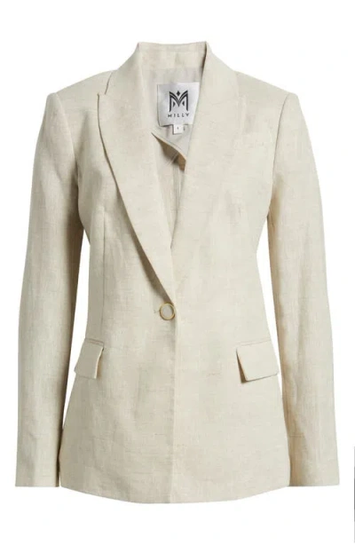 MILLY MILLY ALEXA LINEN BLAZER