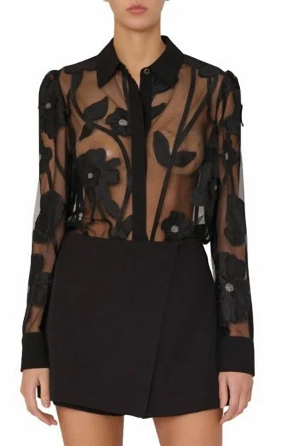 Milly Ashton Grand Top In Black