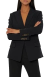 Milly Avery Cady Blazer In Black