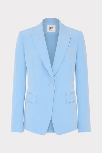 Milly Avery Cady Blazer In Blue