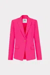 Milly Avery Cady Blazer In  Pink