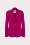 Milly Avery Cady Blazer In Purple