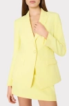 Milly Avery Cady Blazer In Yellow